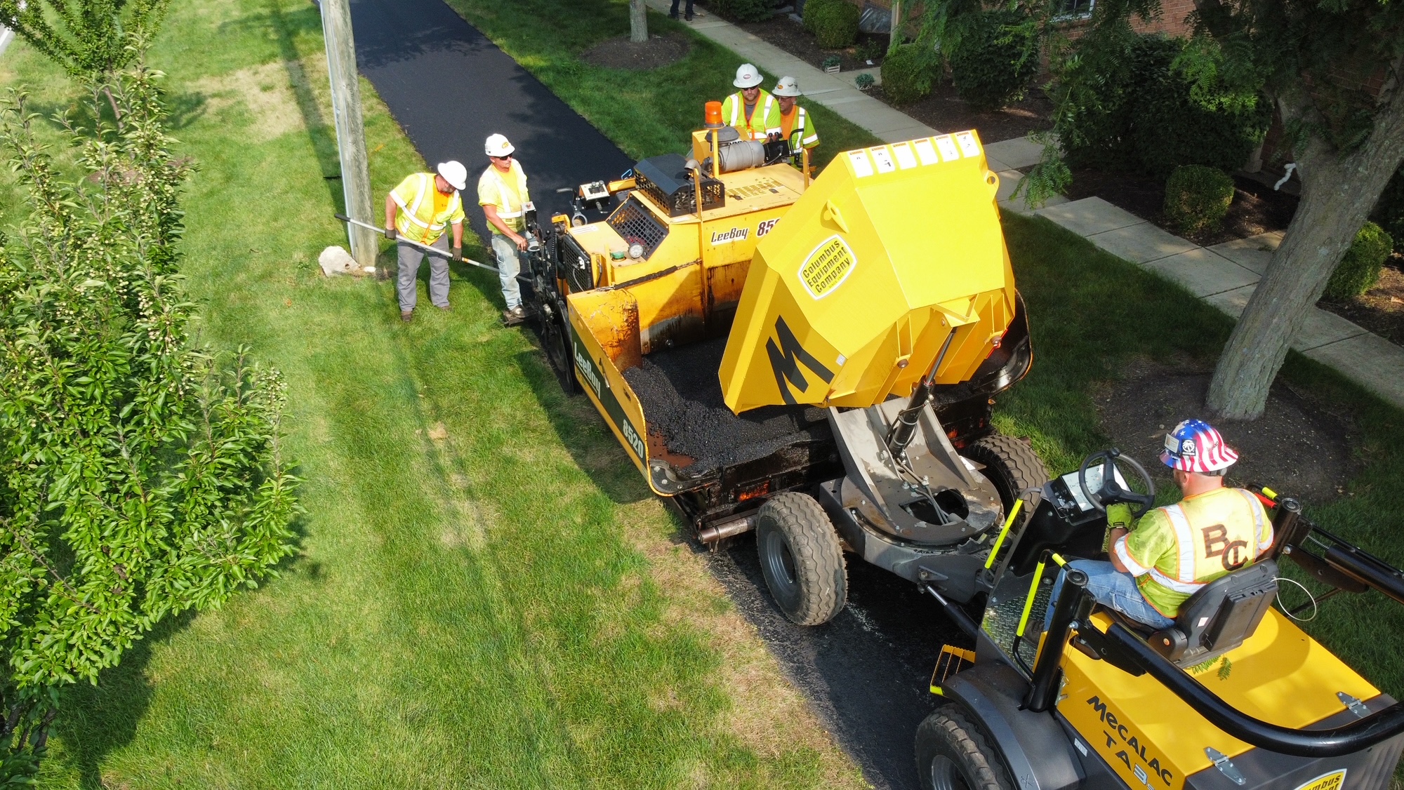 Yellow Paving